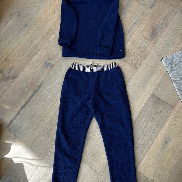 Girls Sherpa Fleece Sweater and Joggers Set
